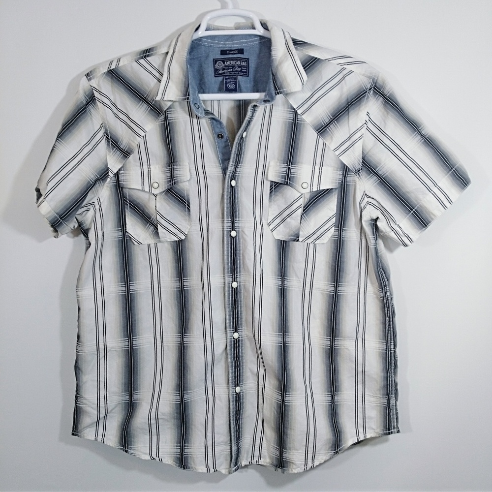 American Rag XL Cowboy Shirt Short Sleeve